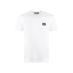 Crew-neck cotton t-shirt