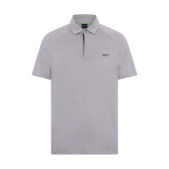 Short-sleeve cotton polo