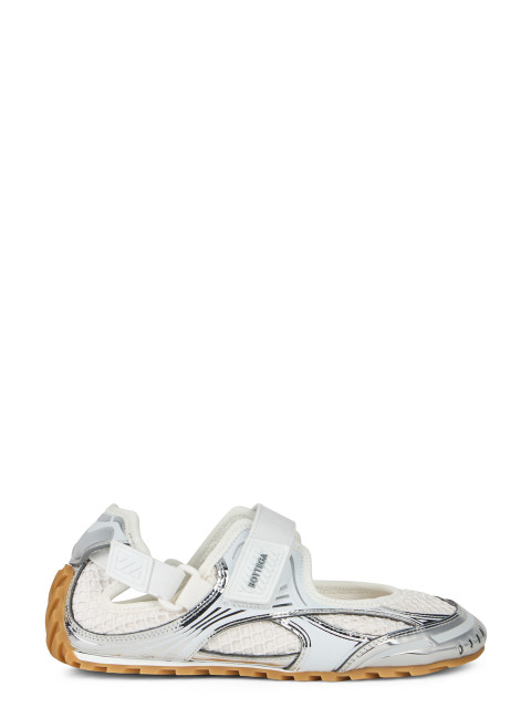 Orbit sneakers in mesh and laminated rubber