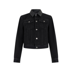 Short denim jacket