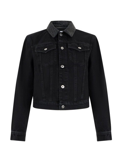 Short denim jacket