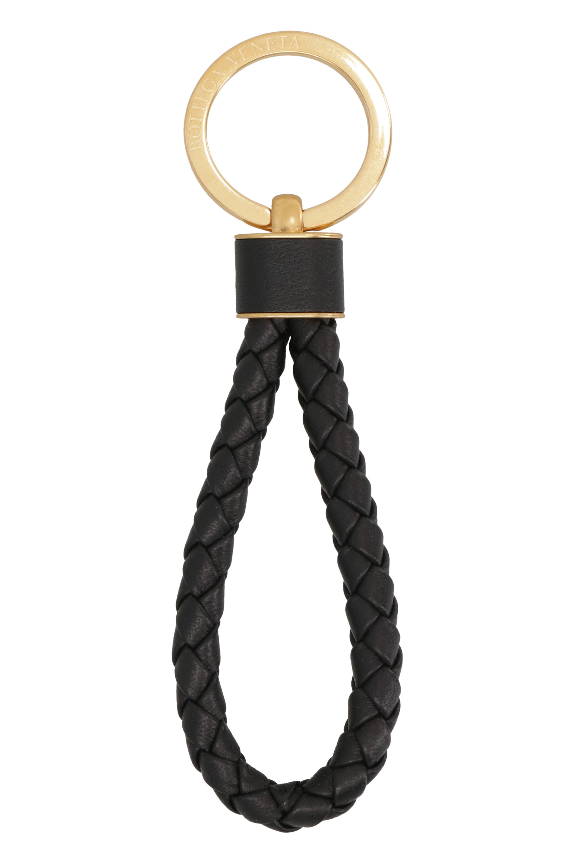 Leather keyring