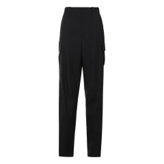 Wool cargo trousers