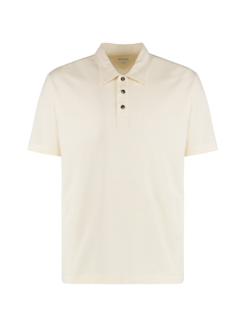 Cotton-piqué polo shirt
