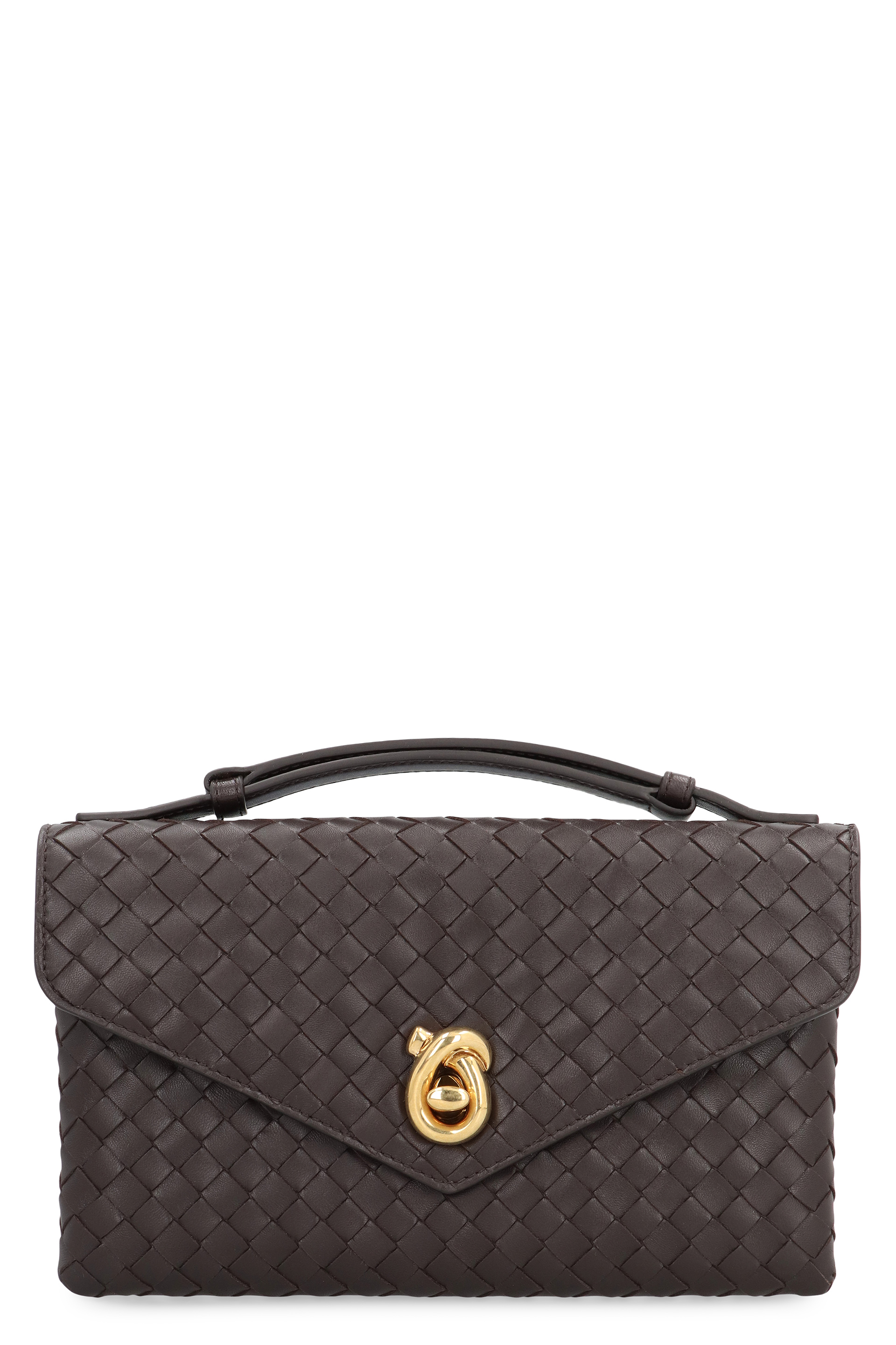 Knot Lock Leather crossbody bag