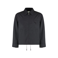 Wool zipped jacket