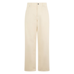 Loose and straight cotton pants