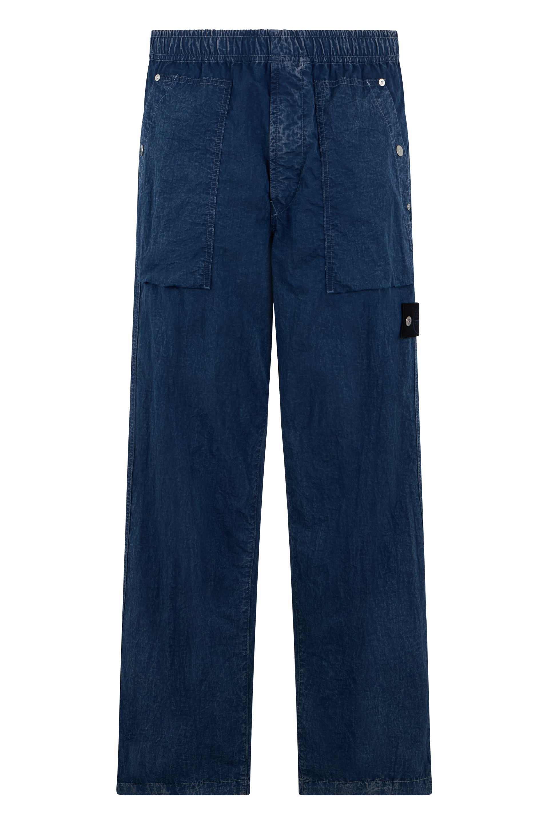 Loose fit fatigue jeans with pockets