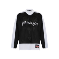 Long sleeve mesh T-shirt