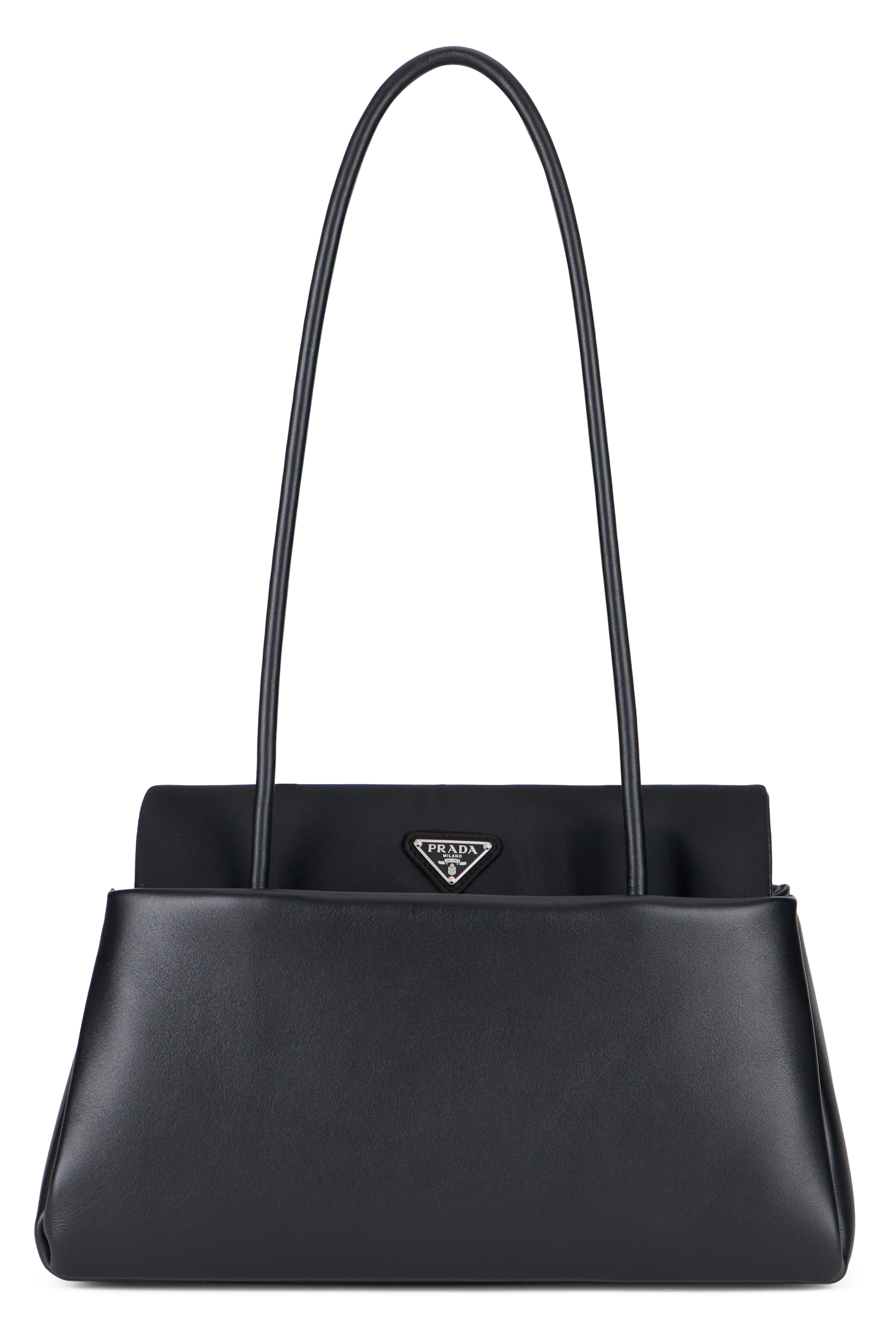 Shoulder bag Passage media in leather