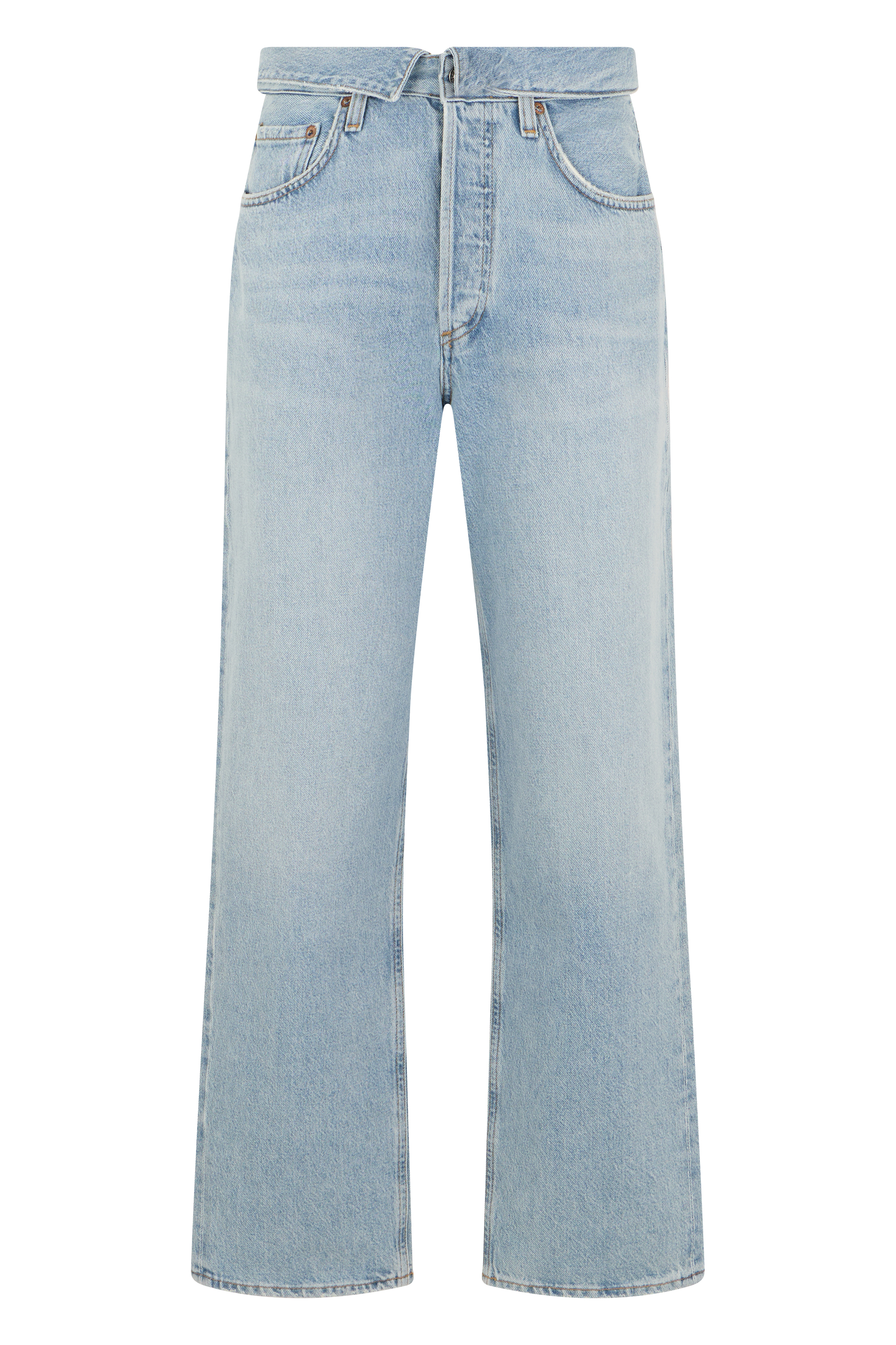 Straight jeans in cotton