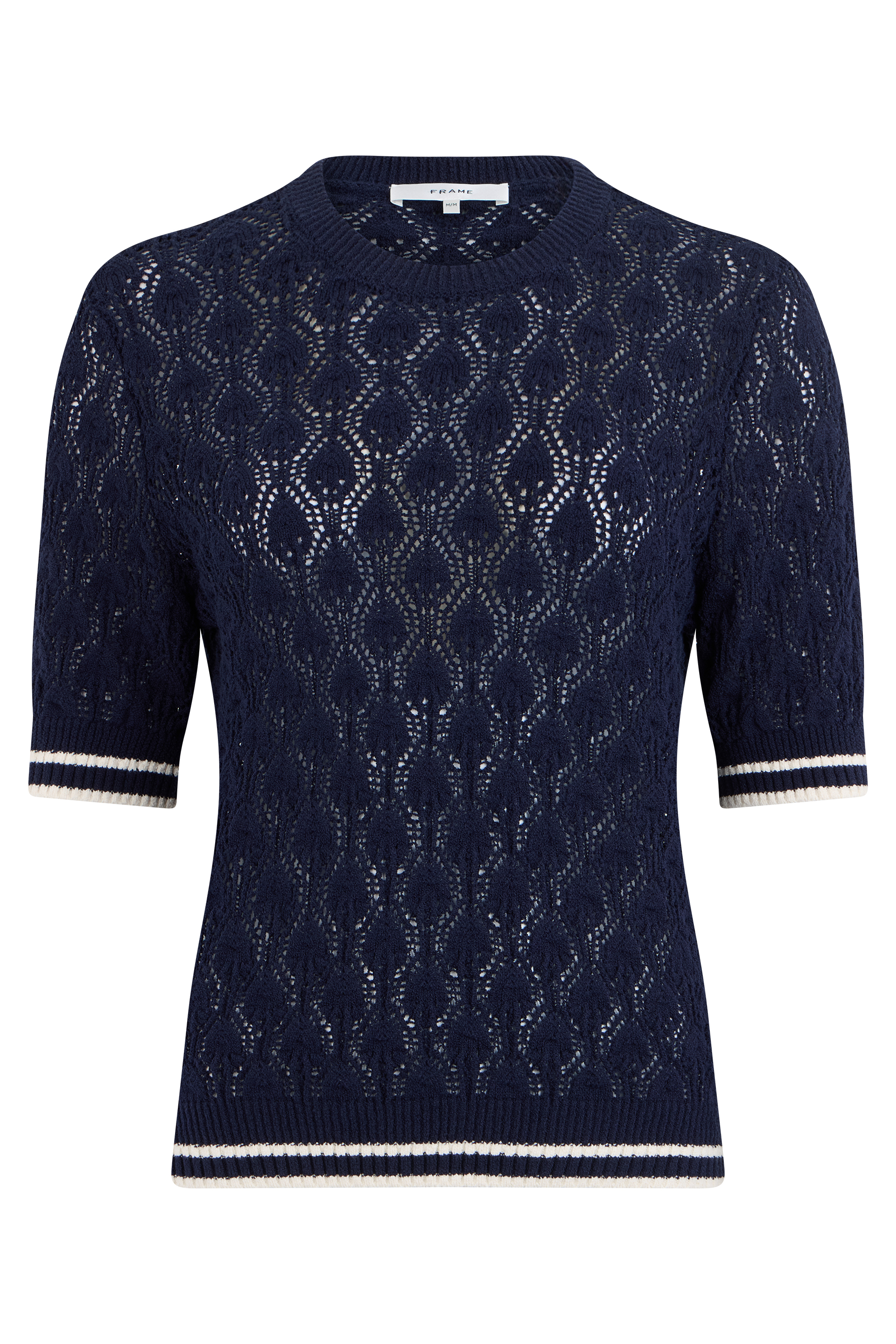 Cotton crochet sweater