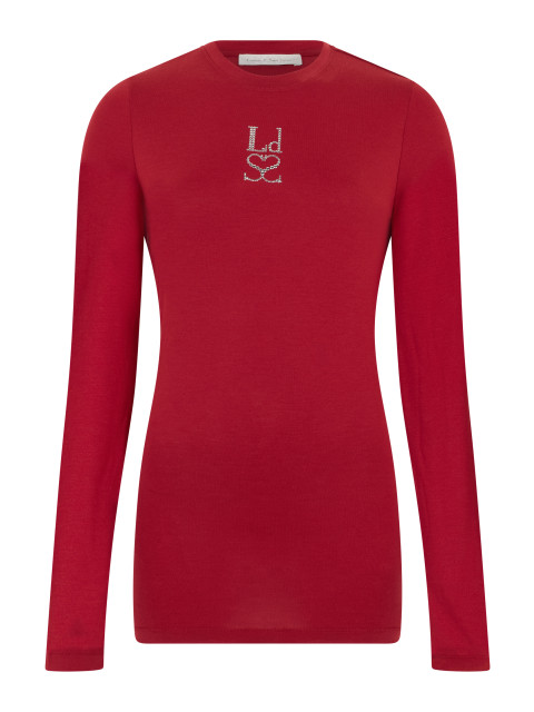 Cotton long-sleeve shirt