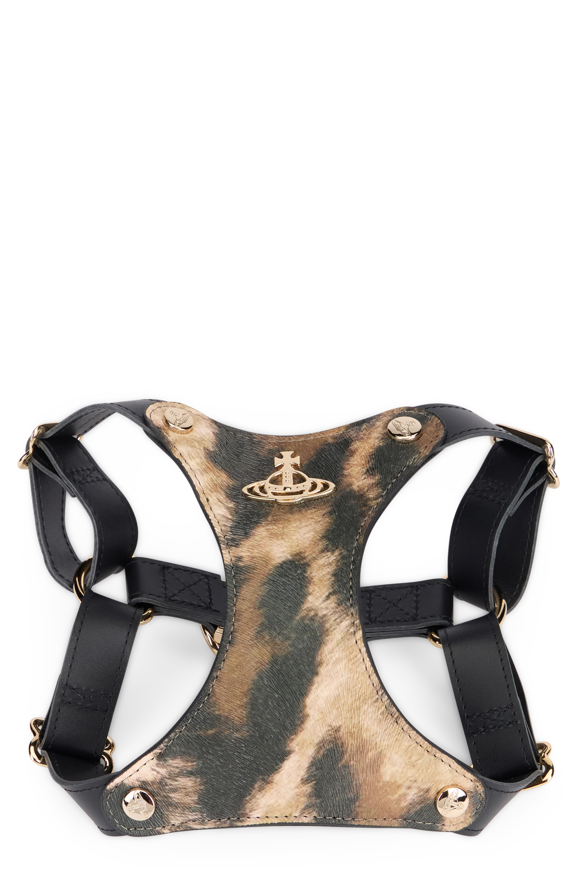 Leopard dog harness