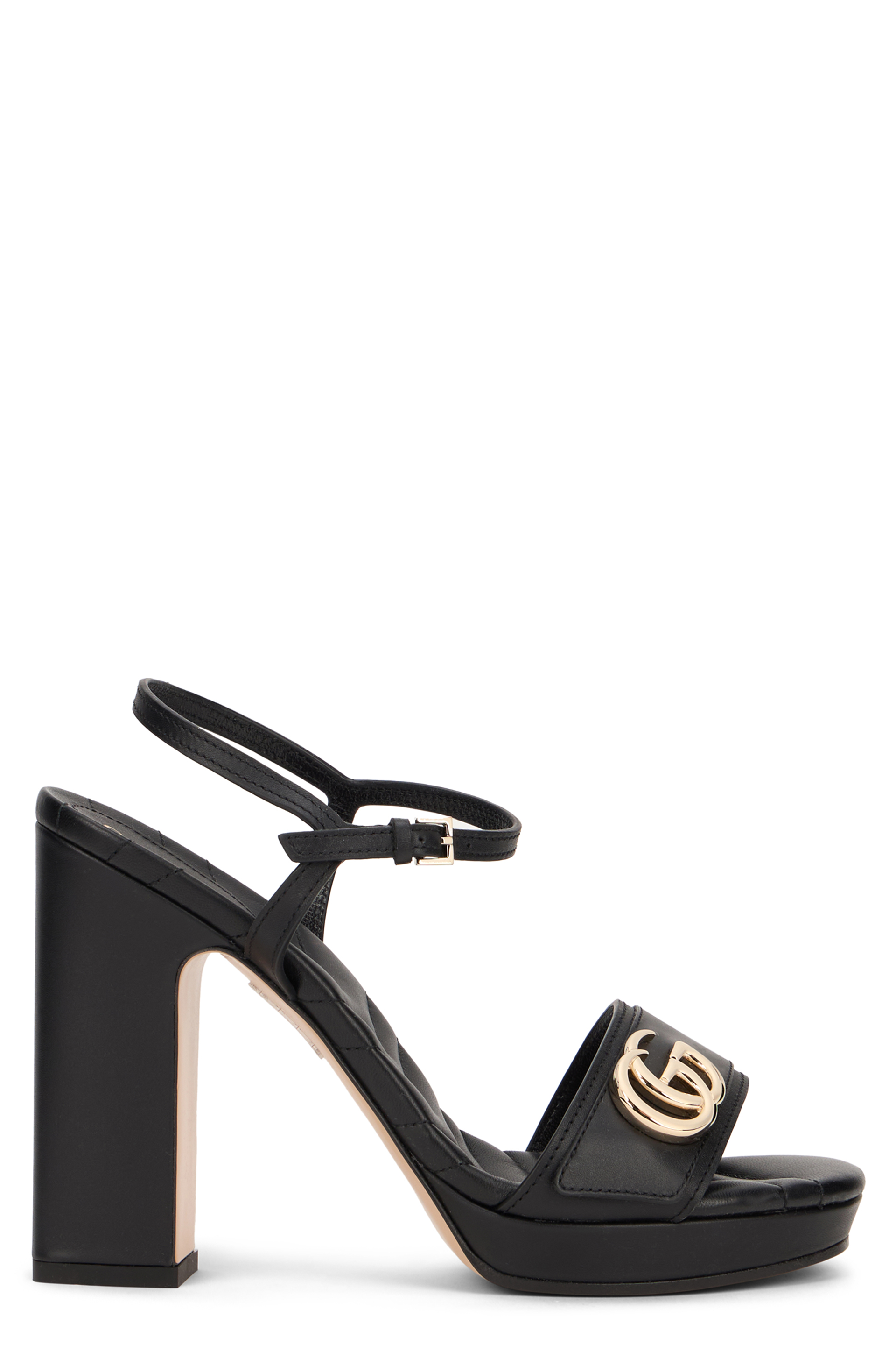 GG Marmont sandals in leather