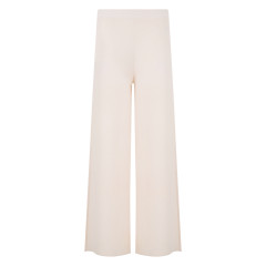 Palazzo pants in a wool and cashmere blend