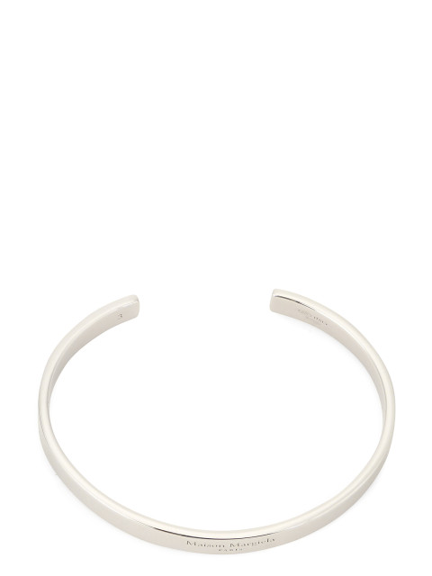 Rigid silver bracelet