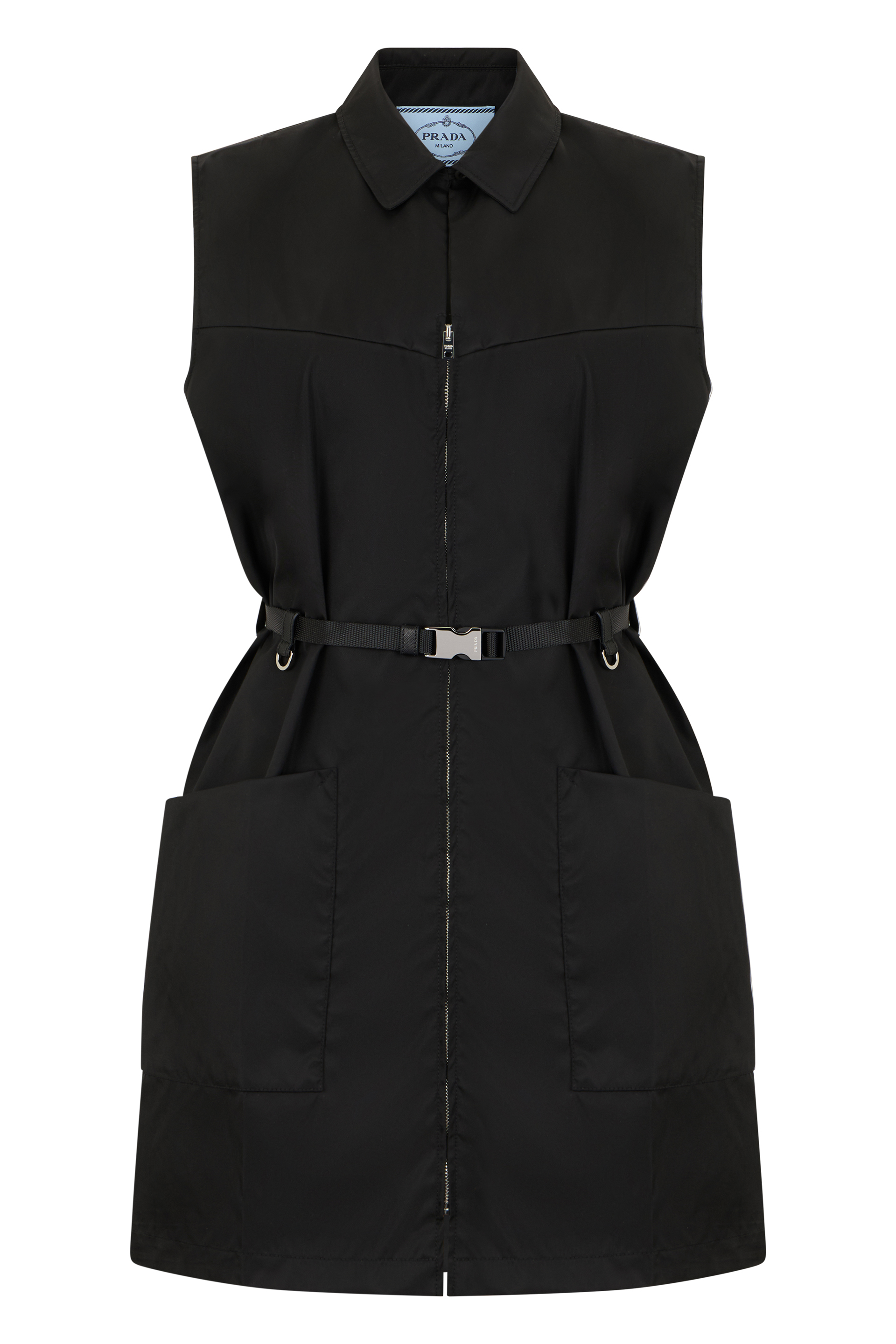 Short dress made of nylon