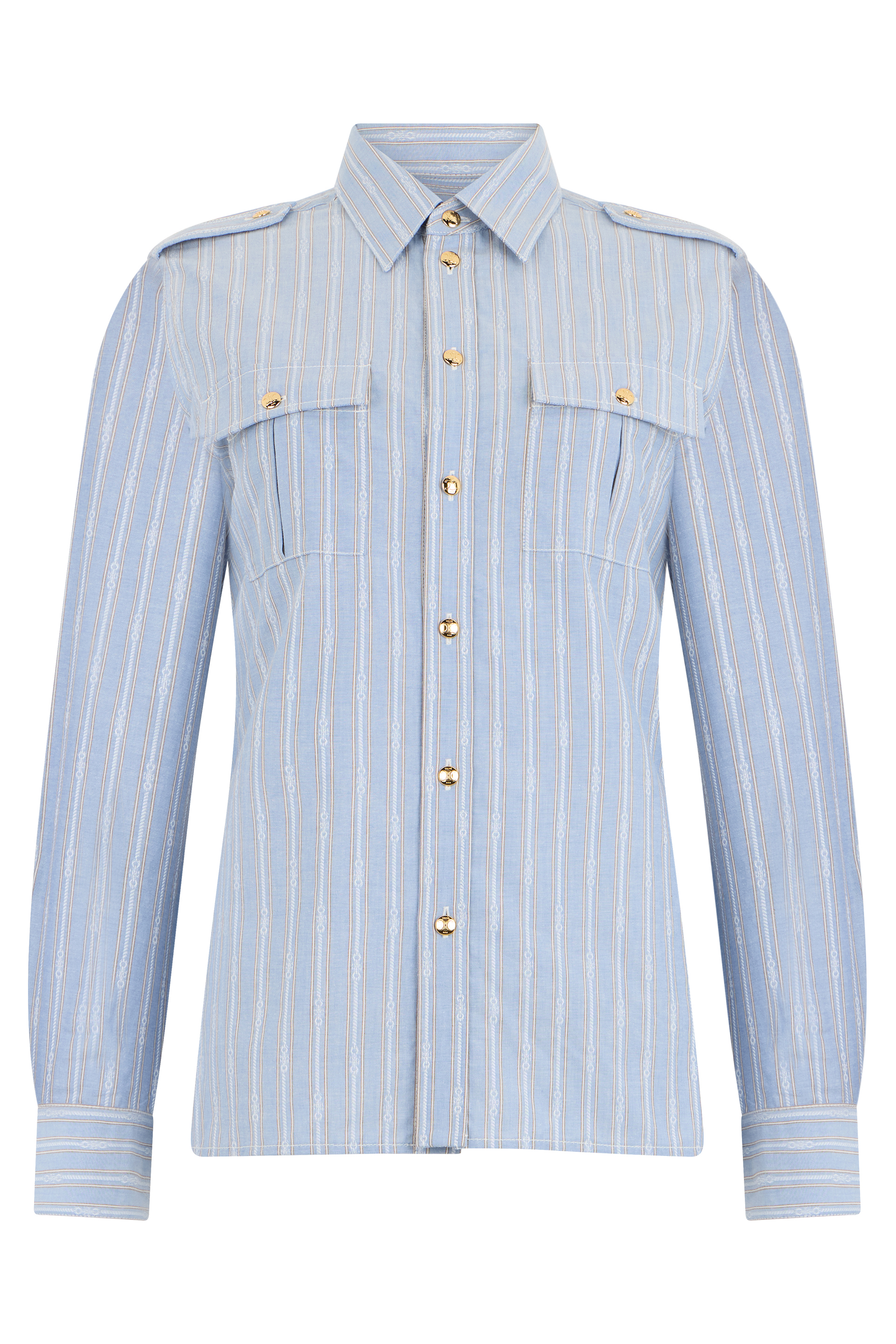 Long sleeve striped shirt