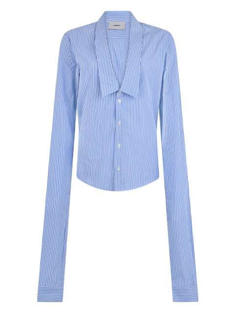 Striped shirt with long sleeves