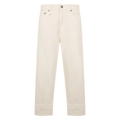 Crop jeans in cotton