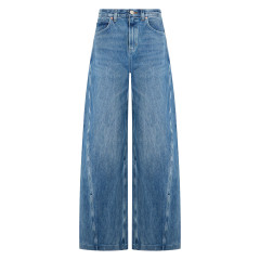 Loose jeans in cotton