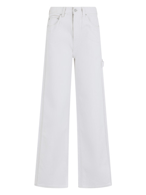 Loose jeans in cotton