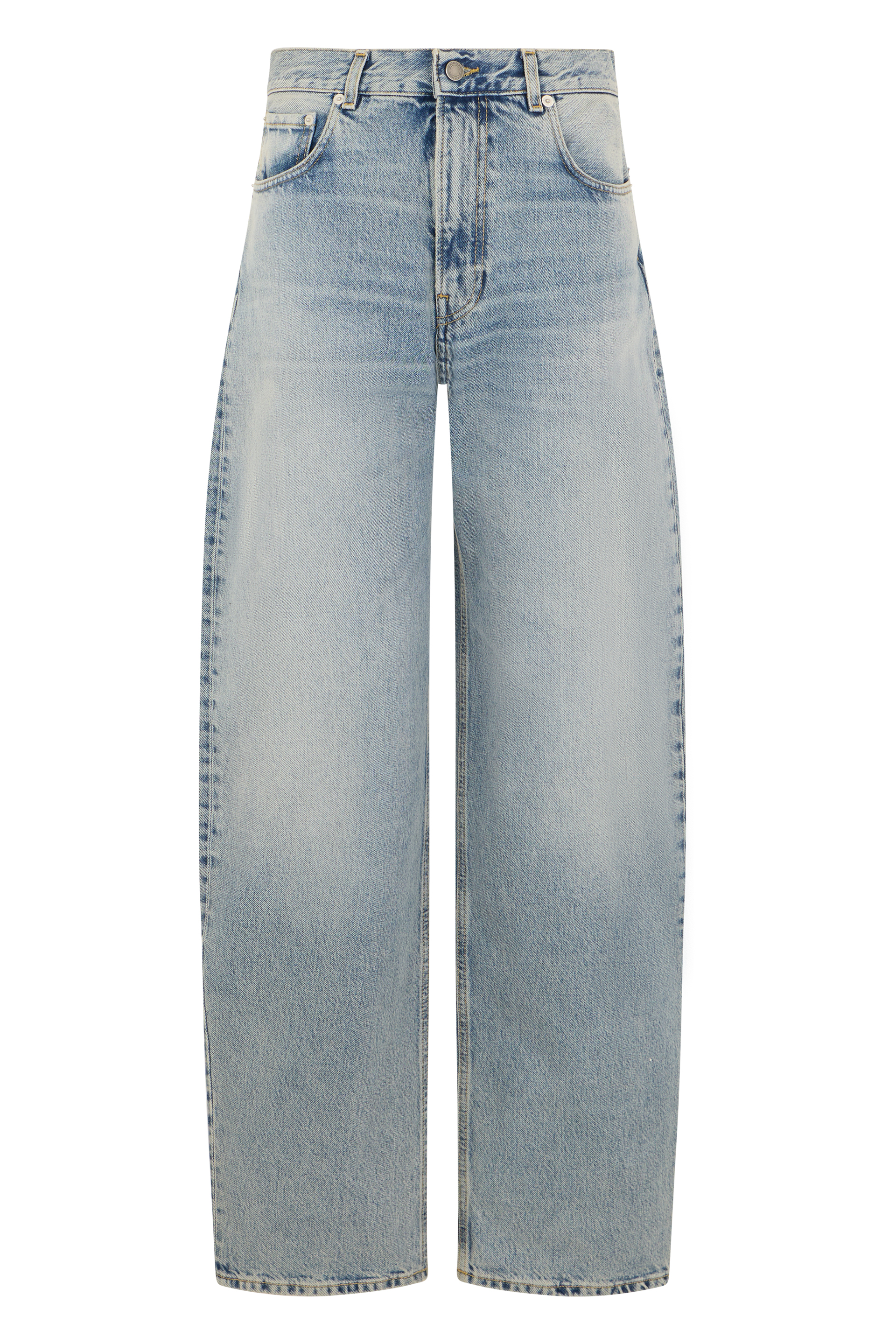 Loose jeans in cotton