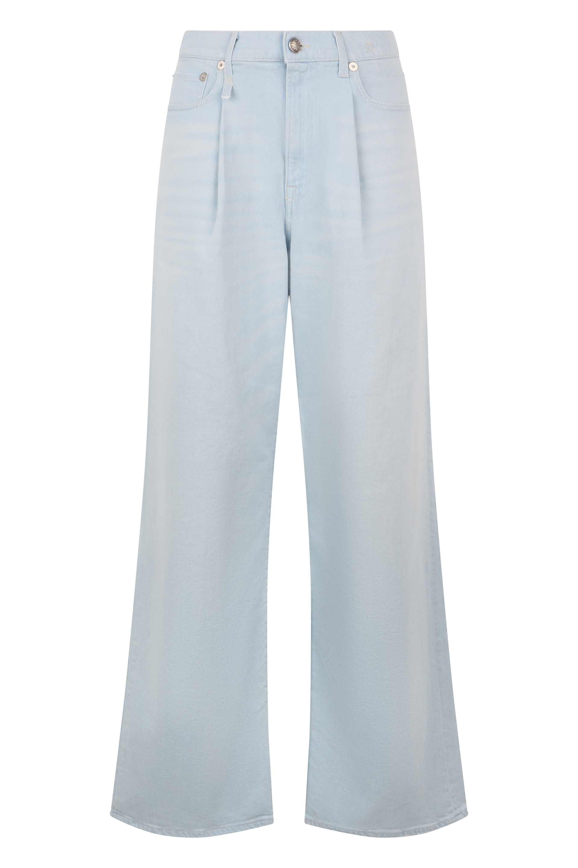 Loose jeans in cotton