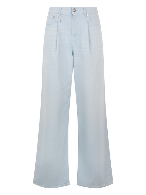 Loose jeans in cotton