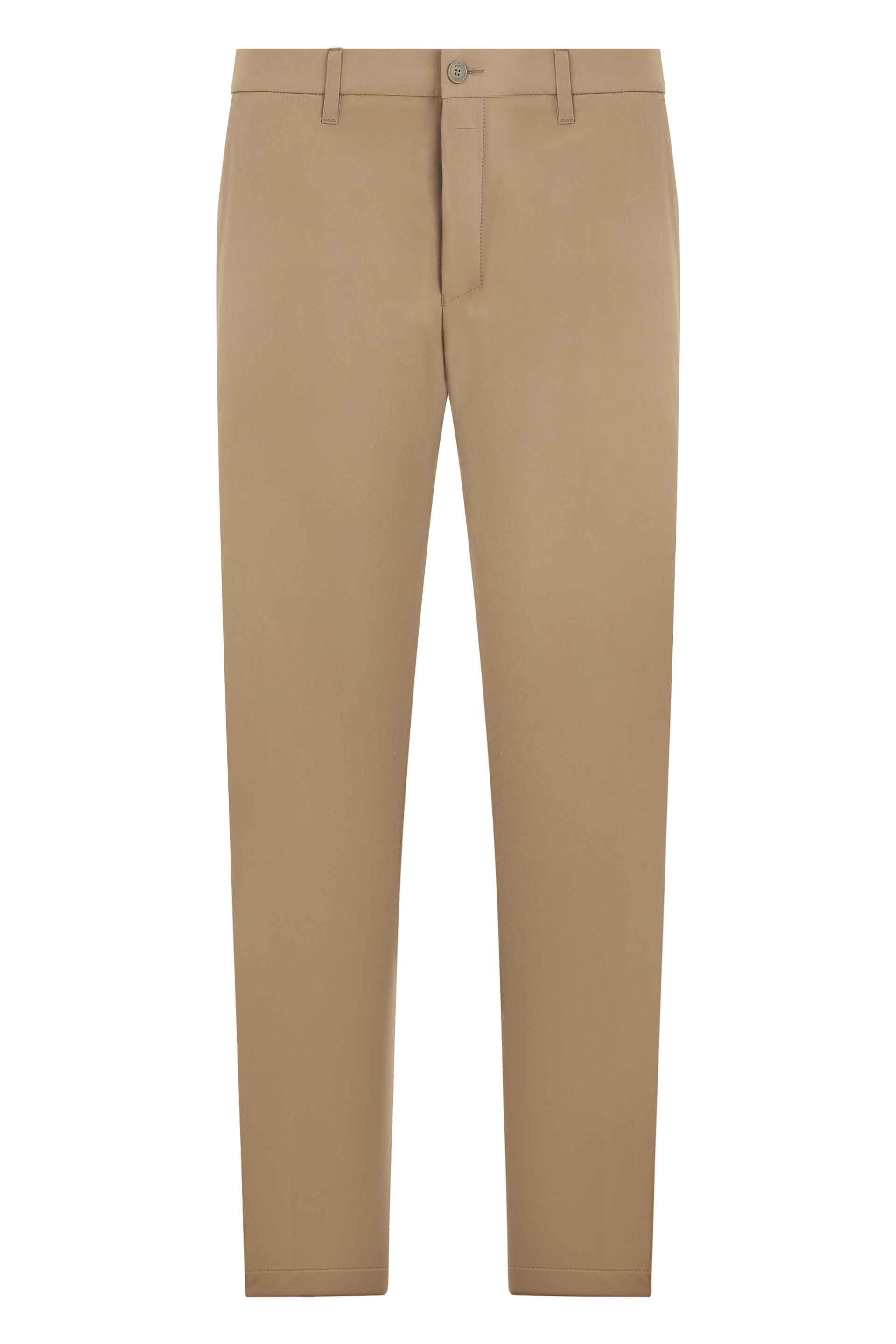 Slim fit pants in elastic fabric