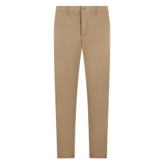 Slim fit pants in elastic fabric