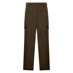 Long cargo pants in cotton