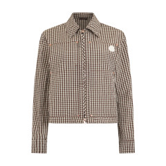 Light jacket with classic collar