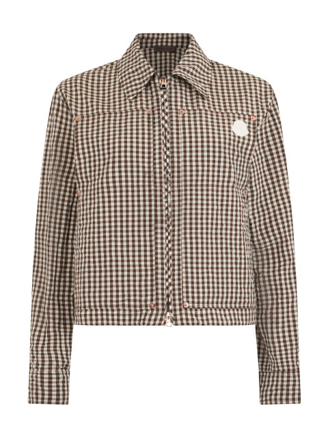 Light jacket with classic collar