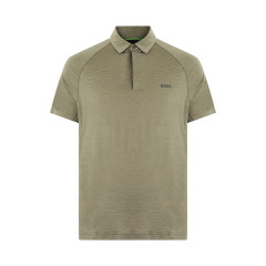 Slim fit sports polo