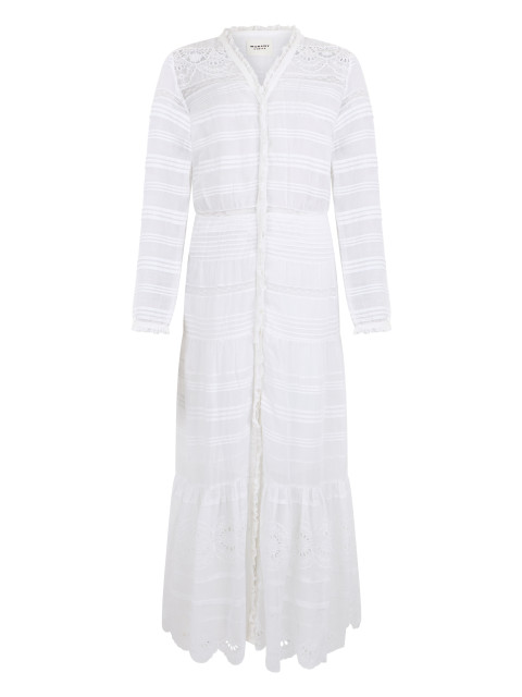 Long dress in cotton