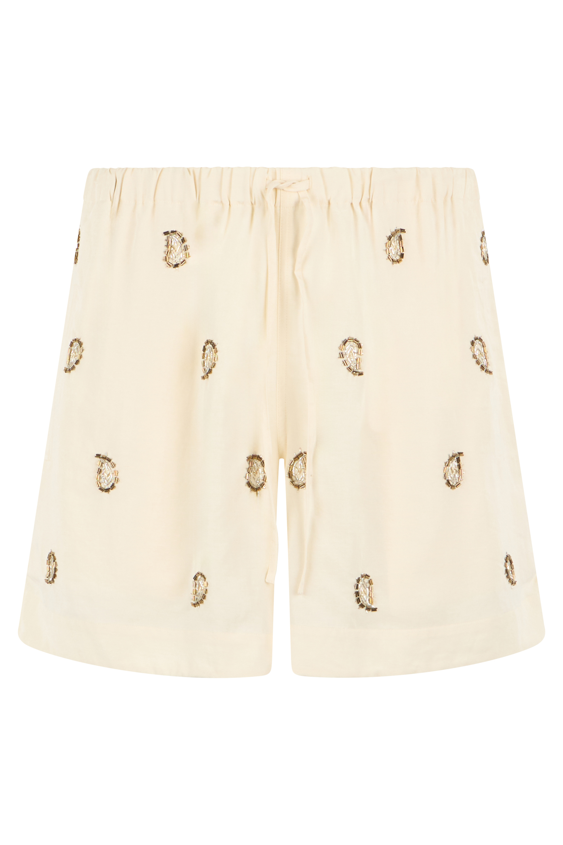Shorts with pearls