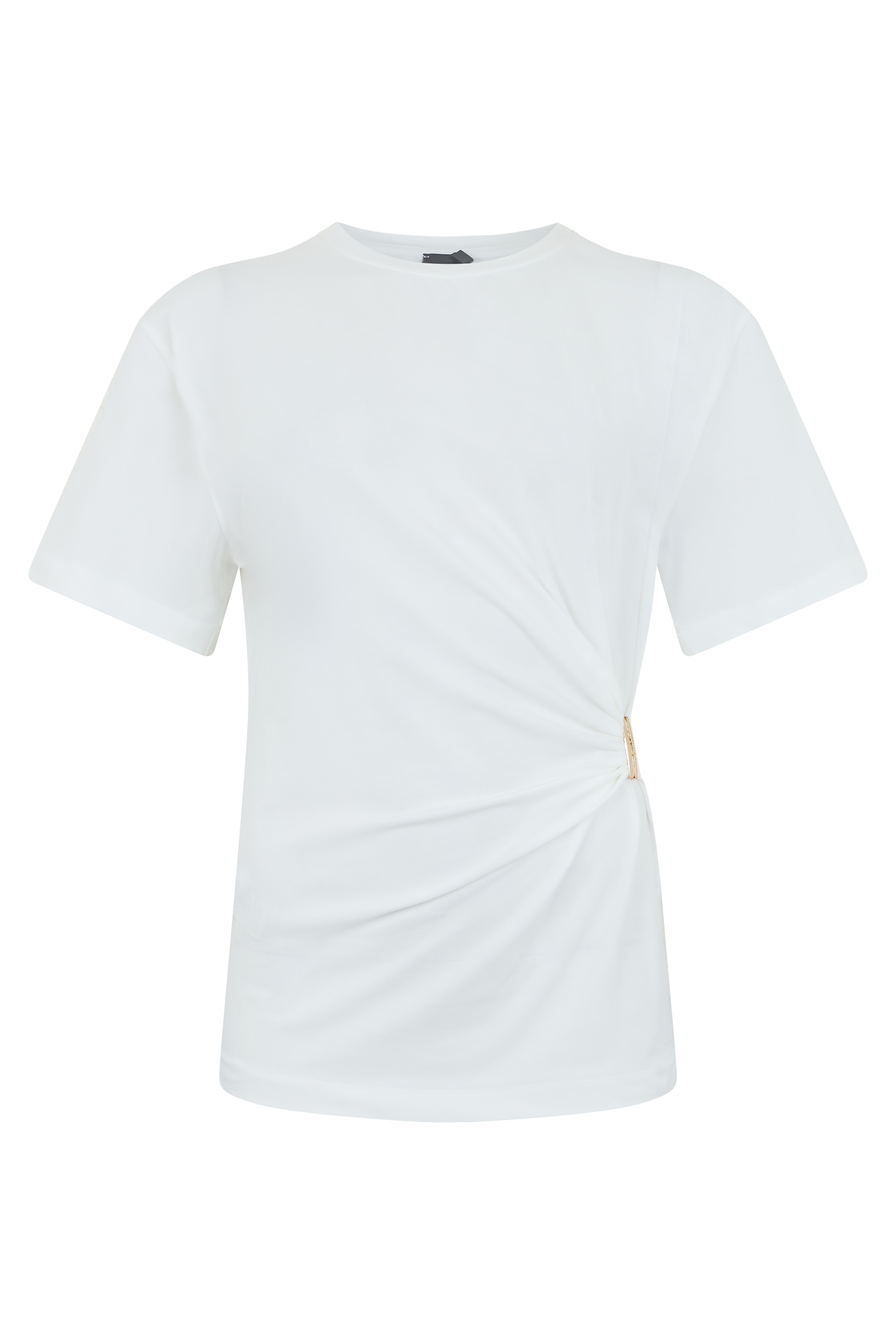 Elastic cotton t-shirt