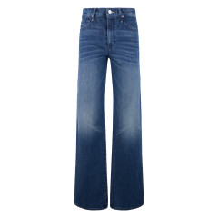 Loose jeans in cotton blend