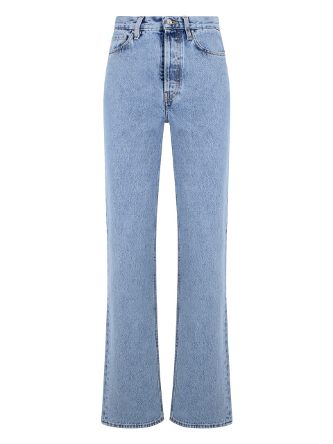Flared jeans in cotton