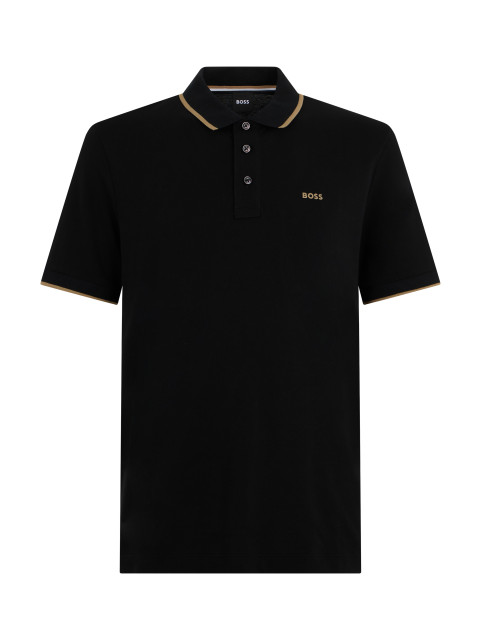Pique cotton polo