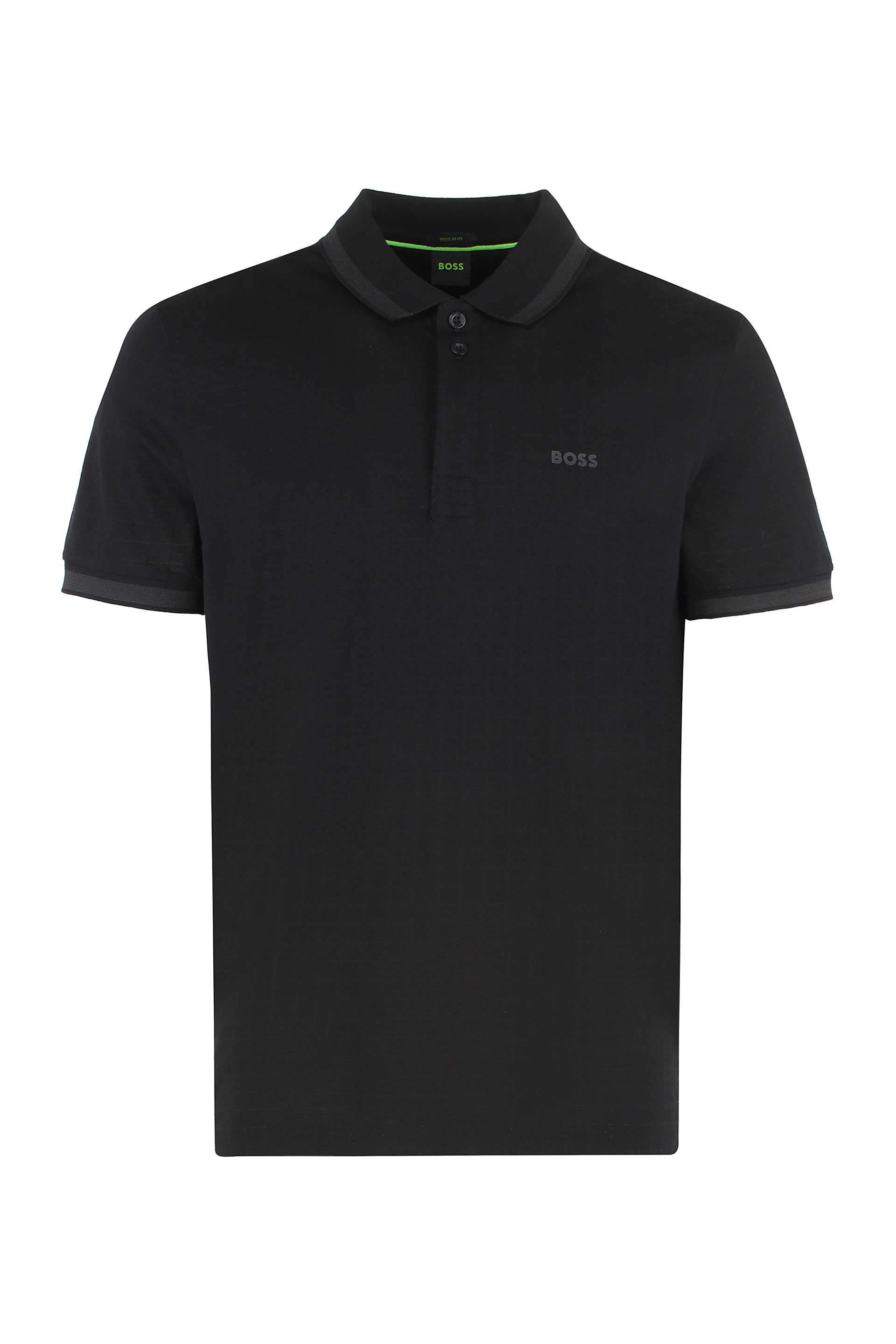 Cotton-piqué polo shirt