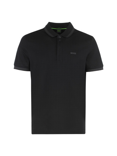 Cotton-piqué polo shirt