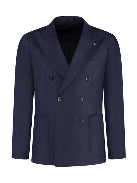 Double-breasted virgin wool jacket