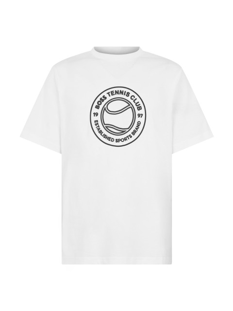 Cotton T-shirt with print