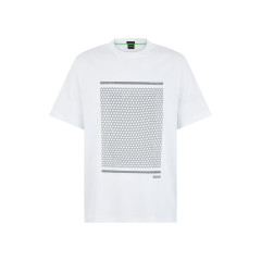 Cotton T-shirt with print