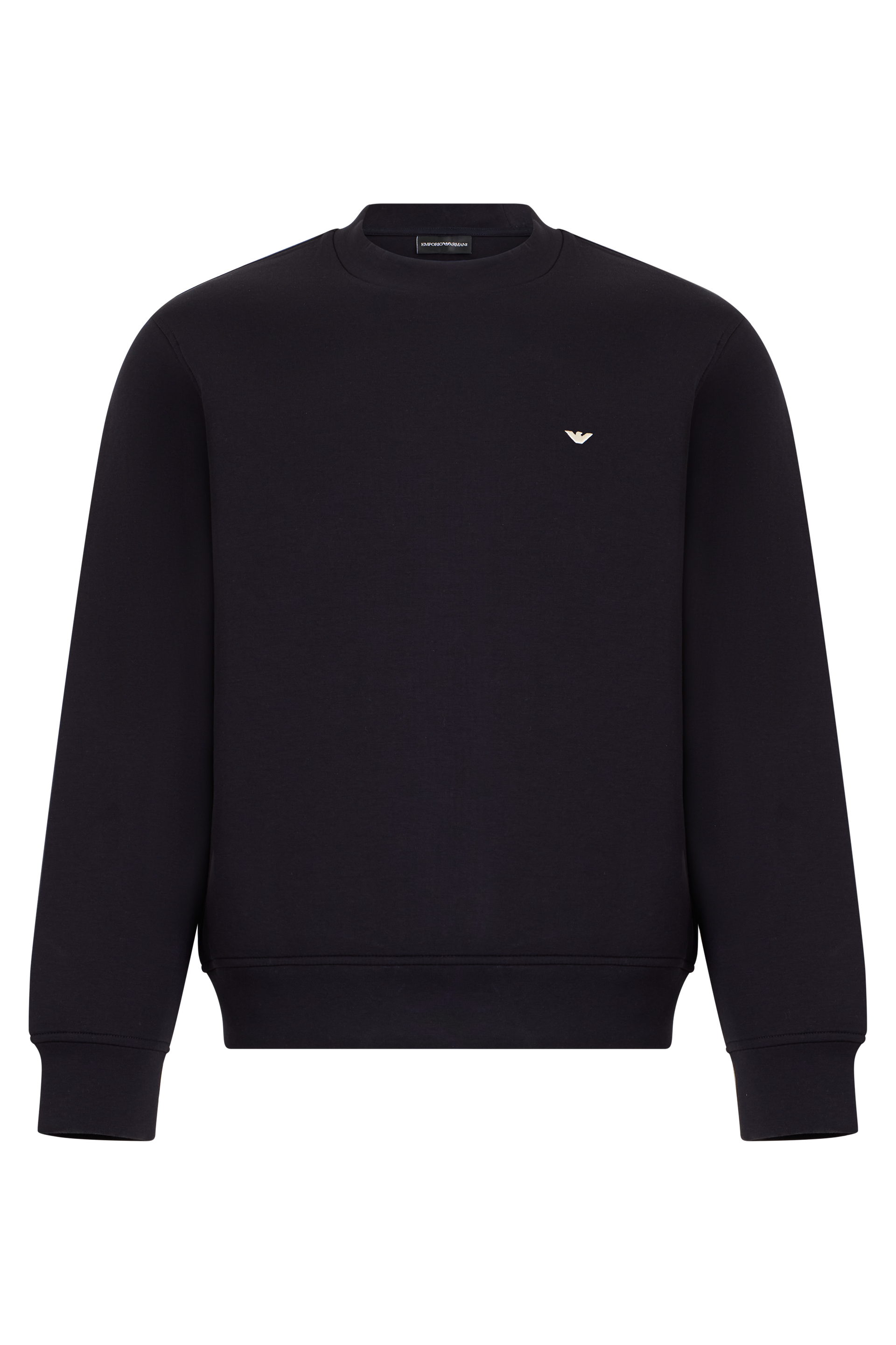 Crew neck sweatshirt in cotton