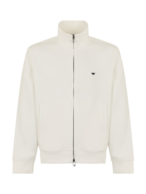 Sweatshirt with front zip