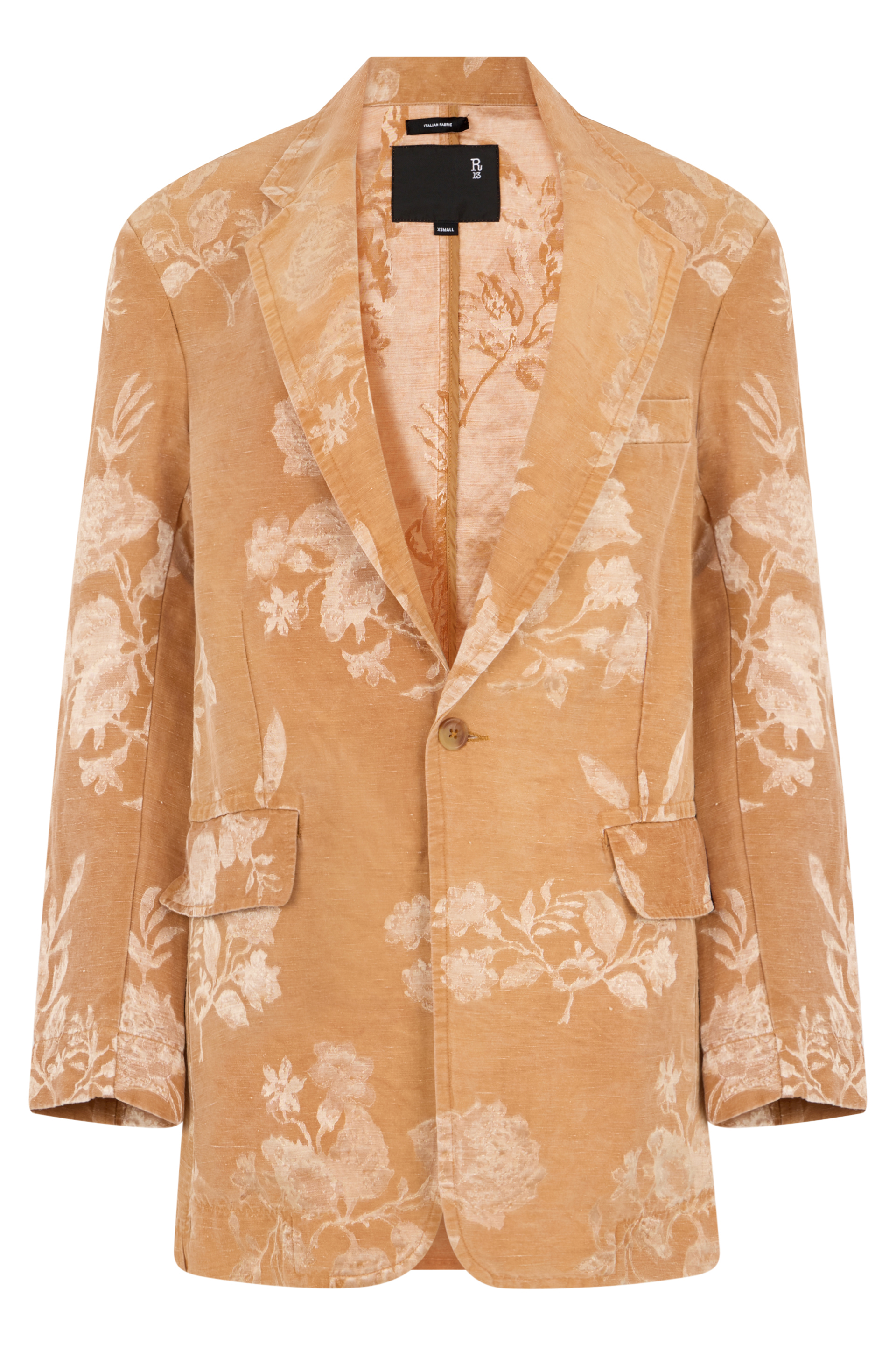 Floral cotton jacket